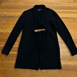 Brooks Brothers Wool Belted Cardigan